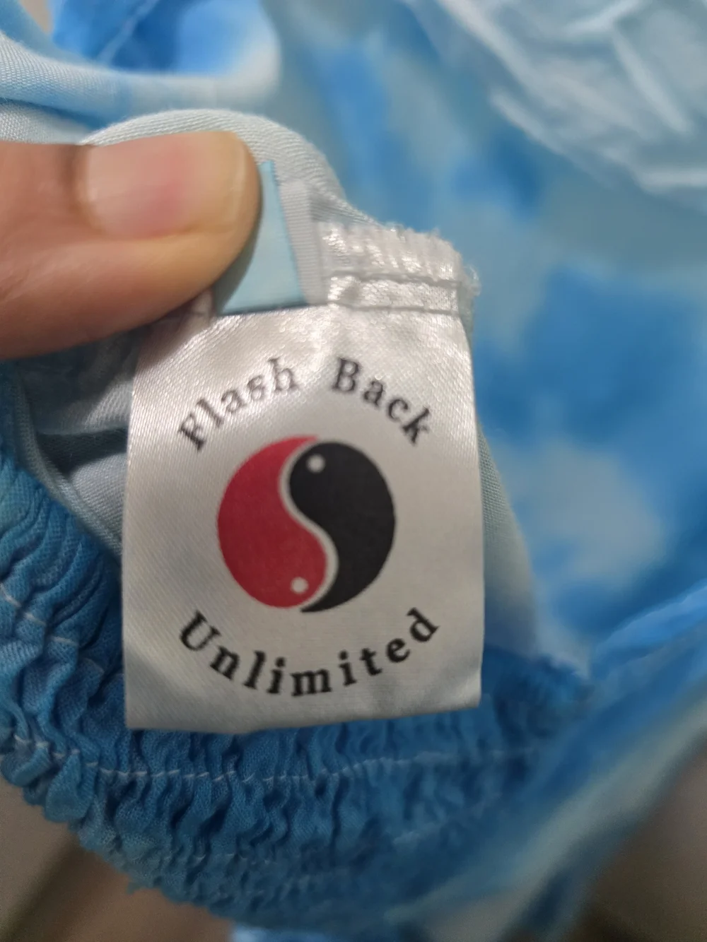 ​Flash Back Unlimited Tie Dye Rayon Mini Dress - Picture 6 of 14